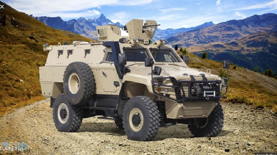 La Empresa Turca Otokar Presenta Un Nuevo Vehículo Blindado Antiminas Galaxia Militar 8047