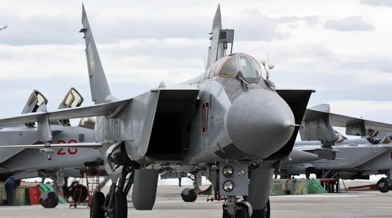 Un MiG-31 ruso fue derribado por "fuego amigo" durante un ejercicio. –  Galaxia Militar
