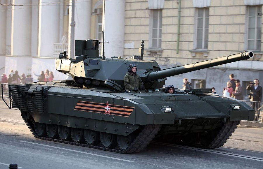 Rusia prueba en Siria sus tanques de última generación T-14 Armata ...