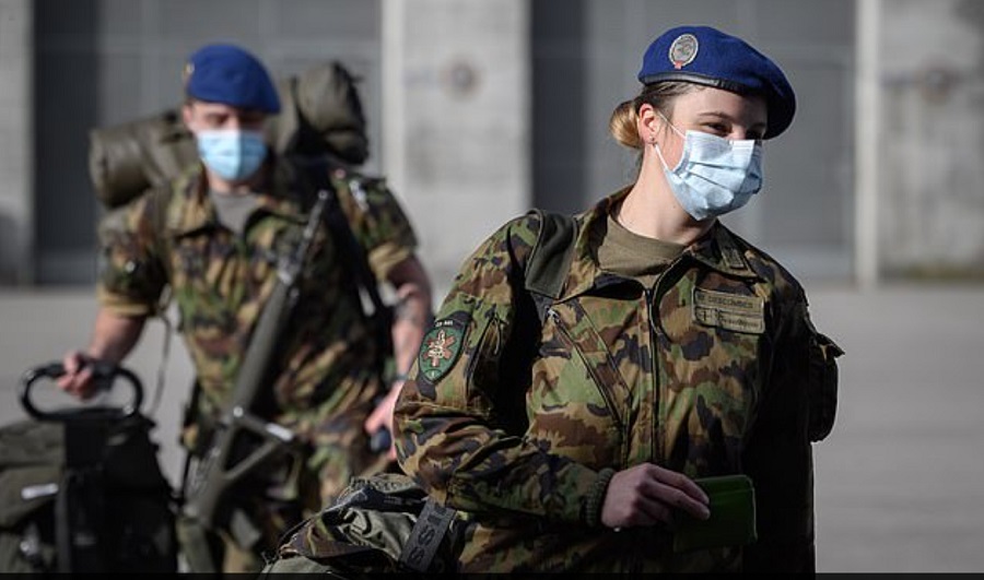 Las mujeres en el ejército suizo ya no tendrán que usar ropa interior  masculina. – Galaxia Militar