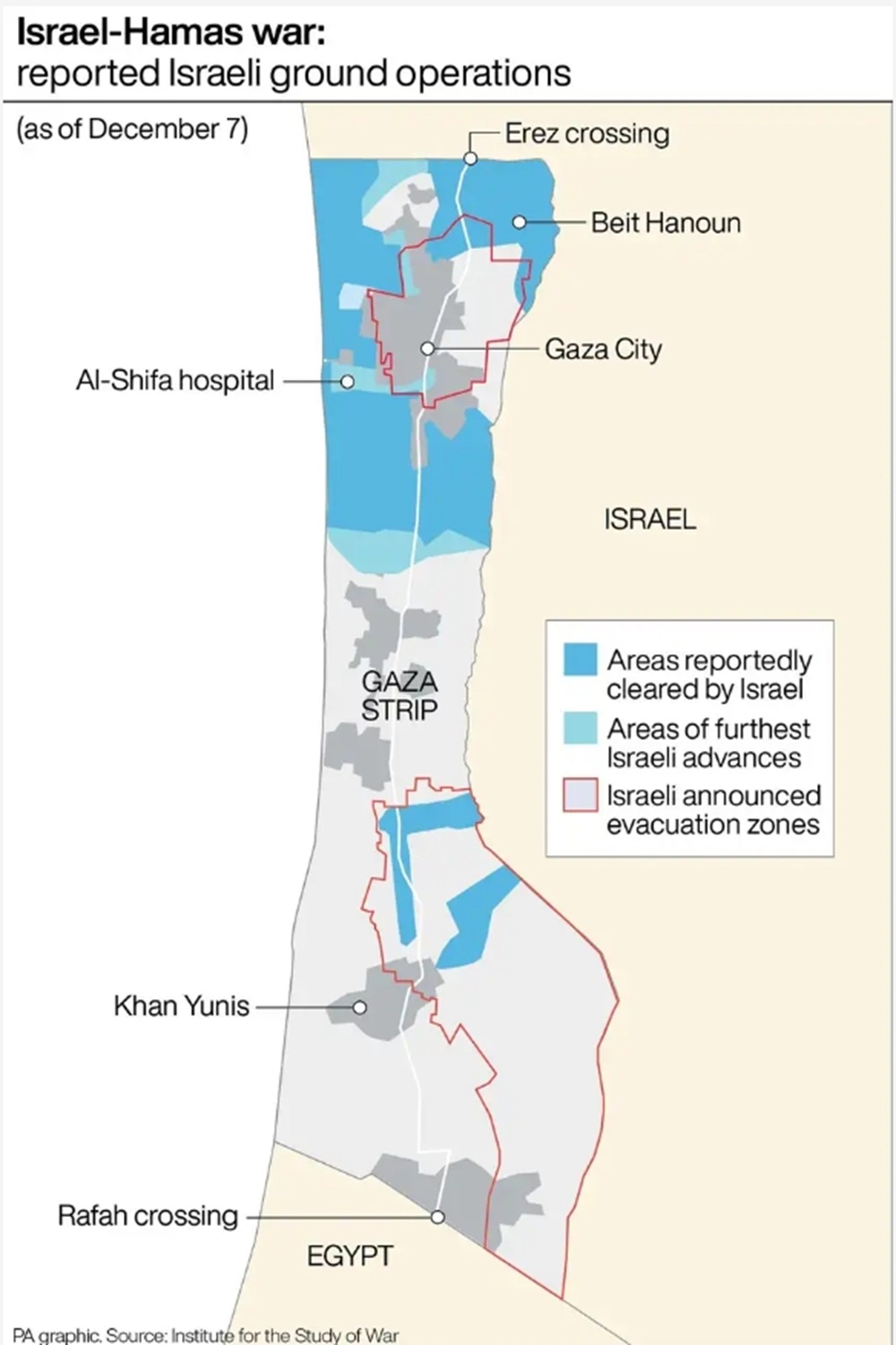 An ambush kills seven Israeli soldiers in Gaza City.