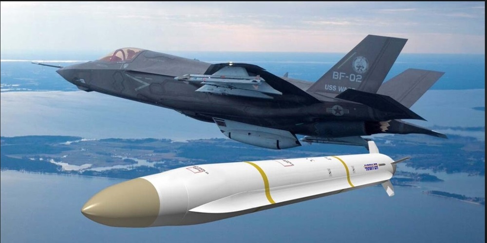 Lockheed Martin will integrate the AARGM-ER missile into the F-35 aircraft.