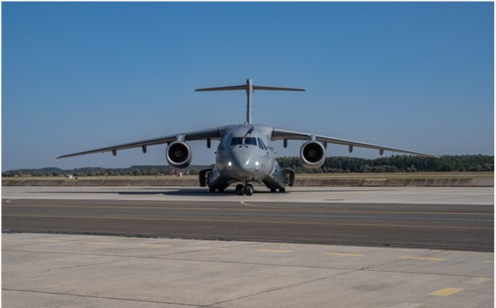 Avion de transport C-390 Millennium de la Force aérienne de Hongrie