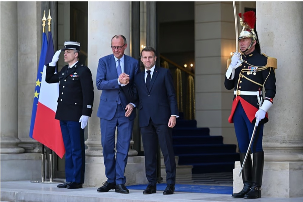 Macron y Merz