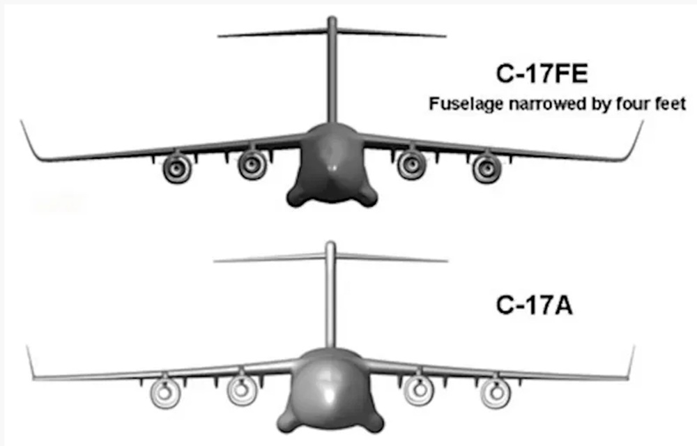 C 17 cuatro croquis
