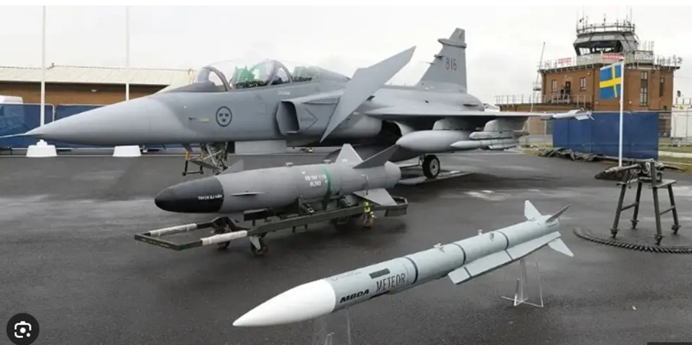 ¿de dónde podría obtener UCRANIA MISILES meteor para el Gripen?